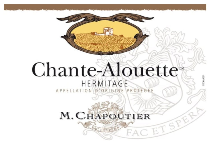 M. Chapoutier Hermitage Chante-Alouette Blanc 2017 - 750ml