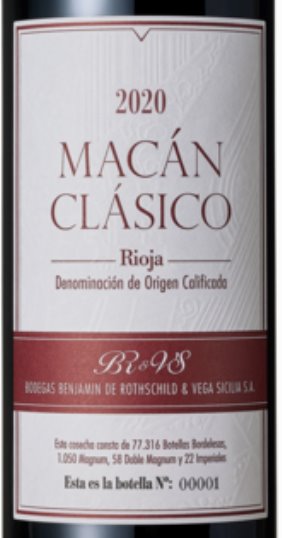 Macan Clásico 2020 - 750ml