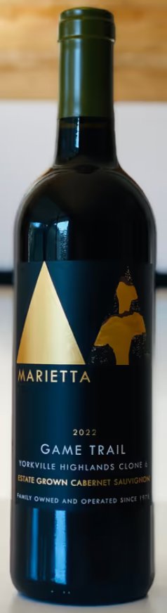 Marietta Cellars 'Game Trail' Cabernet Sauvignon 2022 - 750ml