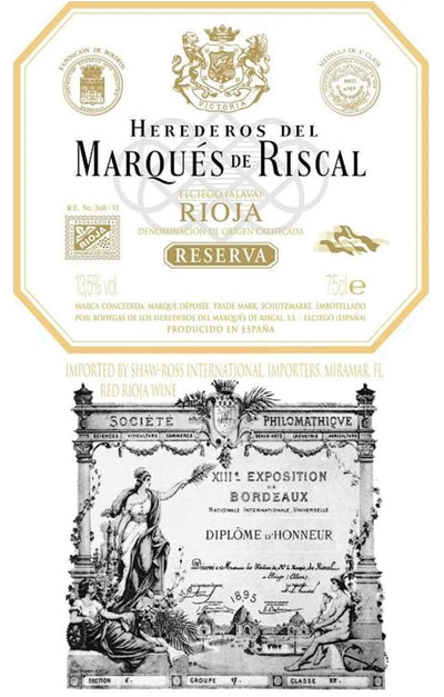 Marques de Riscal Rioja RSV 2014 - 1.5L