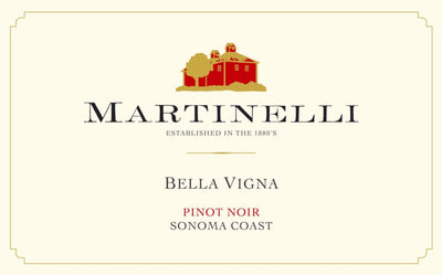 Martinelli 'Bella Vigna' Pinot Noir 2022 - 750ml