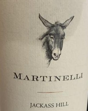 Martinelli Jackass Hill Zinfandel 2022 - 750ml