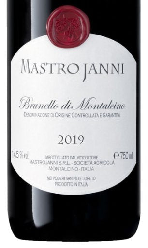 Mastrojanni Brunello di Montalcino 2019 - 375ml