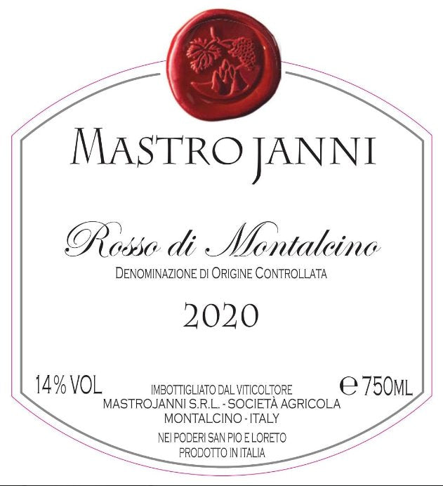 Mastrojanni Rosso di Montalcino 2020 - 750ml