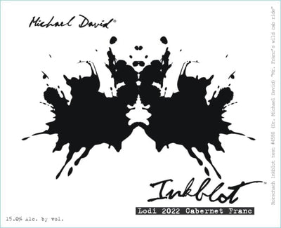 Michael David Inkblot Cabernet Franc Lodi 2022 - 750ml