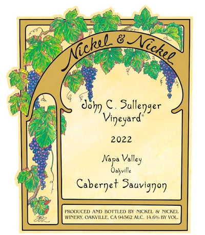 Nickel & Nickel John C. Sullenger Cabernet Sauvignon 2022 - 750ml