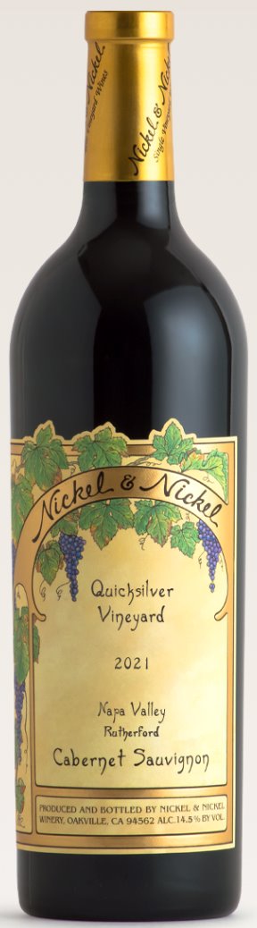 Nickel & Nickel Quicksilver Cabernet Sauvignon 2021 - 750ml