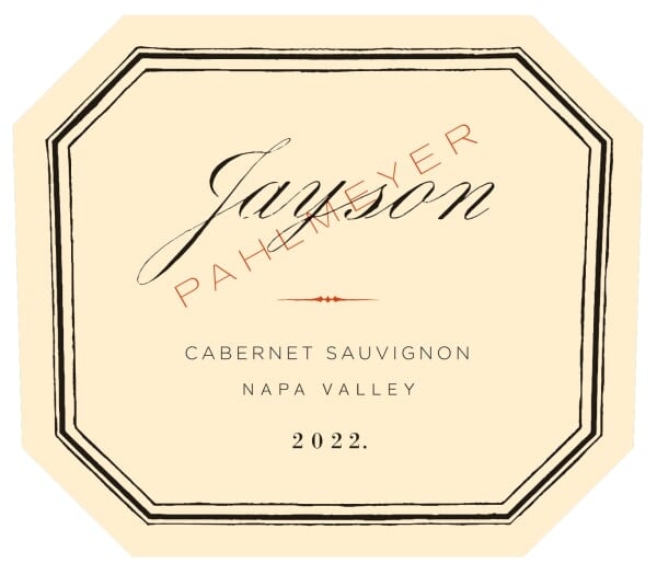 Pahlmeyer Jayson Cabernet Sauvignon 2022 - 750ml