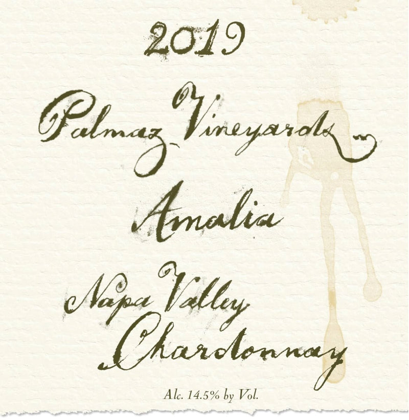 Palmaz Amalia Chardonnay 2019 - 750ml