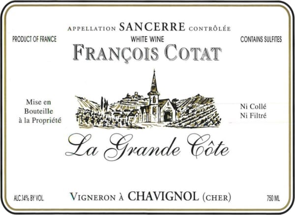 Pascal Cotat Sancerre La Grande Cote 2023 - 750ml