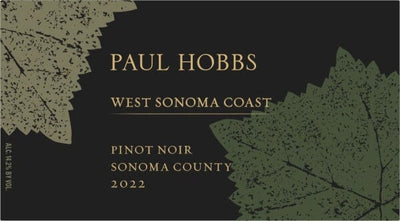 Paul Hobbs West Sonoma Coast Pinot Noir 2022 - 750ml