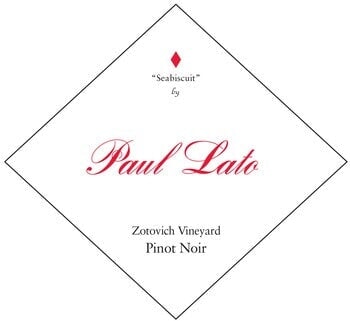 Paul Lato 'Seabiscuit' Pinot Noir 2021 - 750ml