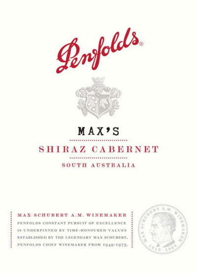 Penfolds Max's Cabernet Sauvignon Shiraz 2021 - 750ml