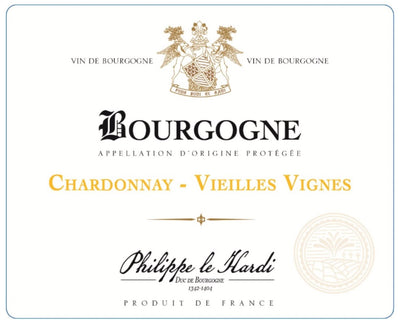 Philippe le Hardi Bourgogne Chardonnay Vieilles Vignes 2022 - 750ml