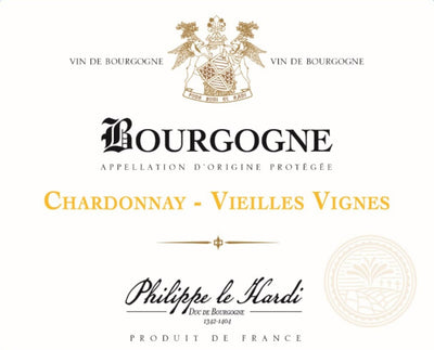 Philippe le Hardi Bourgogne Chardonnay Vieilles Vignes 2023 - 750ml