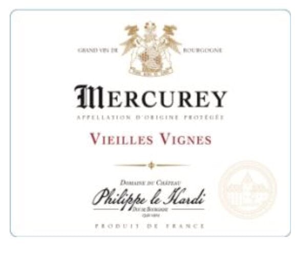 Philippe le Hardi Mercurey Vieilles Vignes Rouge 2021 - 750ml