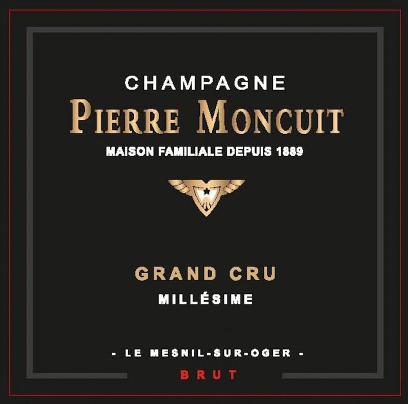 Pierre Moncuit Blanc de Blancs Grand Cru Extra Brut 2012 - 750ml