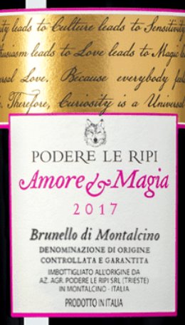 Podere Le Ripi 'Amore e Magia' Brunello di Montalcino 2017 - 750ml