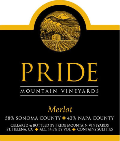 Pride Mountain Merlot 2021 - 750ml