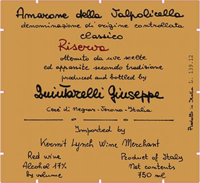 Quintarelli Amarone della Valpolicella Classico Riserva 2015 - 750ml