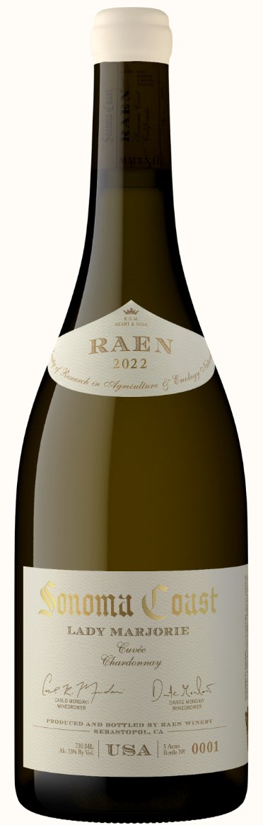 Raen Sonoma Coast Lady Marjorie Chardonnay 2022 - 750ml