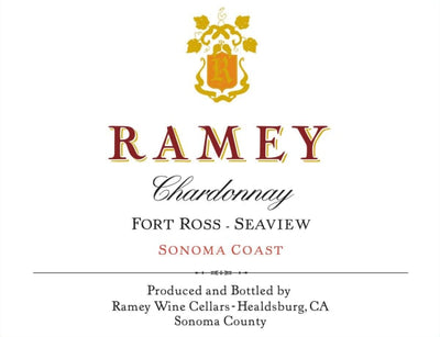 Ramey Fort Ross-Seaview Sonoma Coast Chardonnay 2022- 750ml