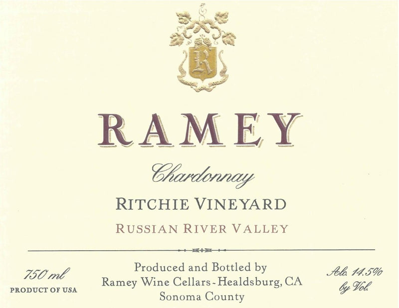 Ramey Ritchie Vineyard Chardonnay 2021 - 750ml