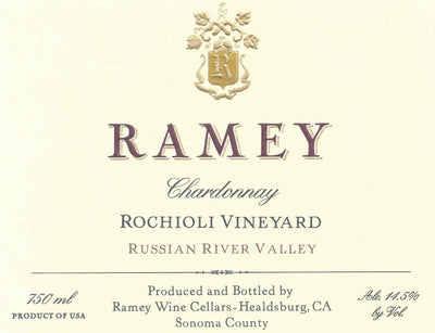 Ramey Rochioli Vineyard Chardonnay 2021 - 750ml