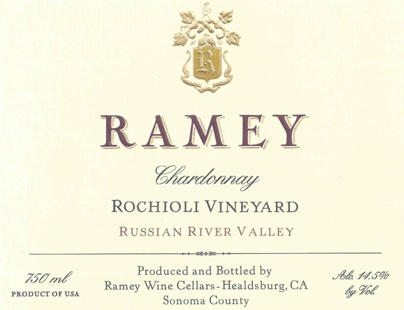 Ramey Rochioli Vineyard Chardonnay 2021 - 750ml