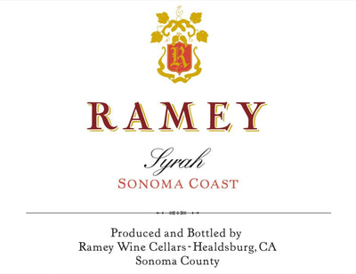 Ramey Syrah Sonoma Coast 2020 - 750ml