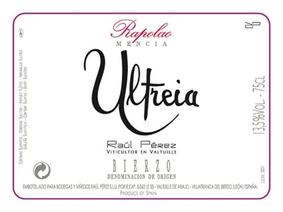 Raul Perez Ultreia de Rapolao Red 2021 - 750ml