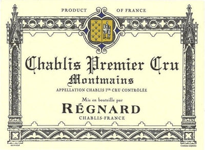 Regnard Chablis 1er Cru Montmains 2022 - 750ml