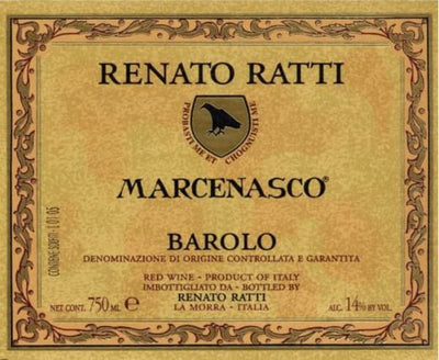 Renato Ratti Marcenasco Barolo 2021 - 750ml