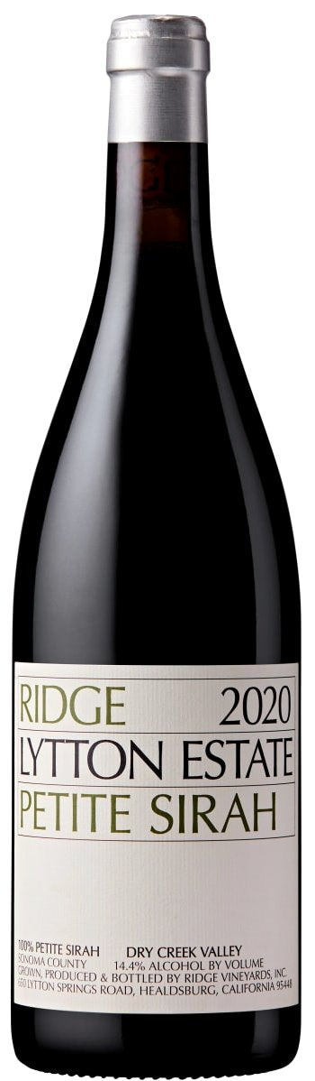 Ridge Lytton Estate Petite Sirah 2020 - 750ml