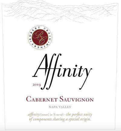 Robert Craig Affinity Cabernet Sauvignon 2019 - 750ml