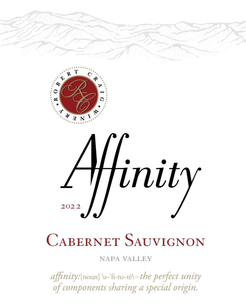 Robert Craig Affinity Napa Cabernet Sauvignon 2022 - 750ml