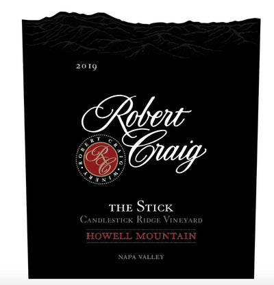 Robert Craig "The Stick" Howell Mountain Red Blend 2019 - 750ml