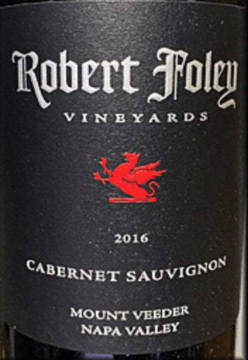 Robert Foley Cabernet Sauvignon Mt. Veeder 2016 - 750ml