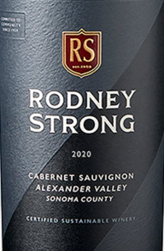 Rodney Strong Cabernet Sauvignon Alexander Valley 2020 - 750ml