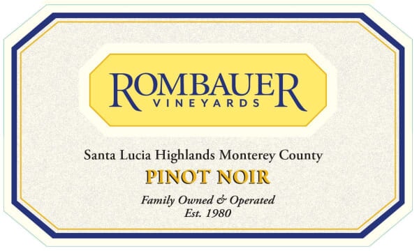 Rombauer Santa Lucia Highlands Pinot Noir 2022 - 750ml – Redneck Wine ...