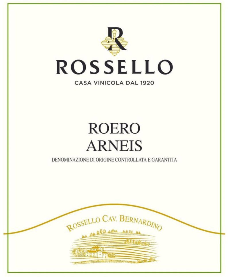 Rossello Roero Arneis 2023 - 750ml