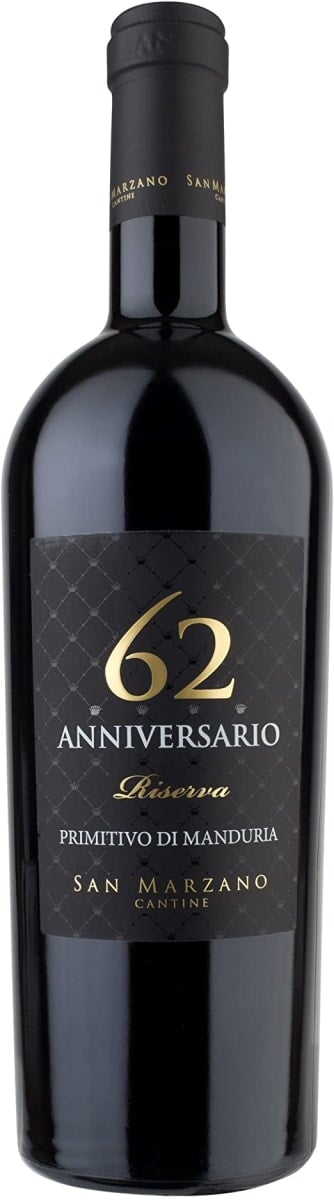 San Marzano Anniversario 62 Primitivo di Manduria Riserva 2019 - 750ml
