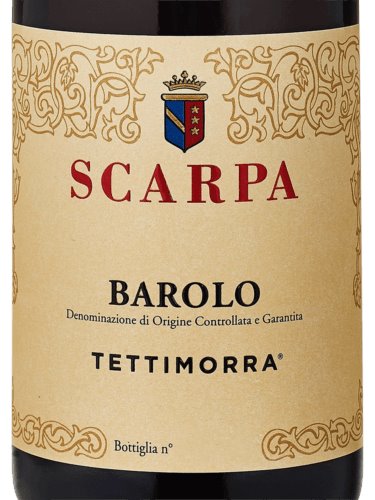 Scarpa Barolo Tettimorra 2018 - 750ml