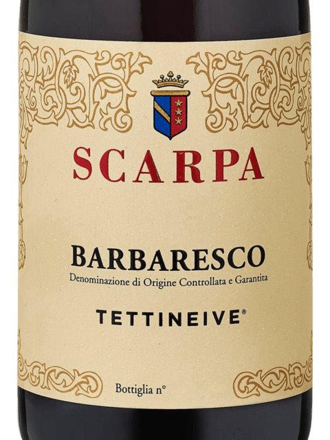 Scarpa Tettineive Barbaresco 2018 - 750ml