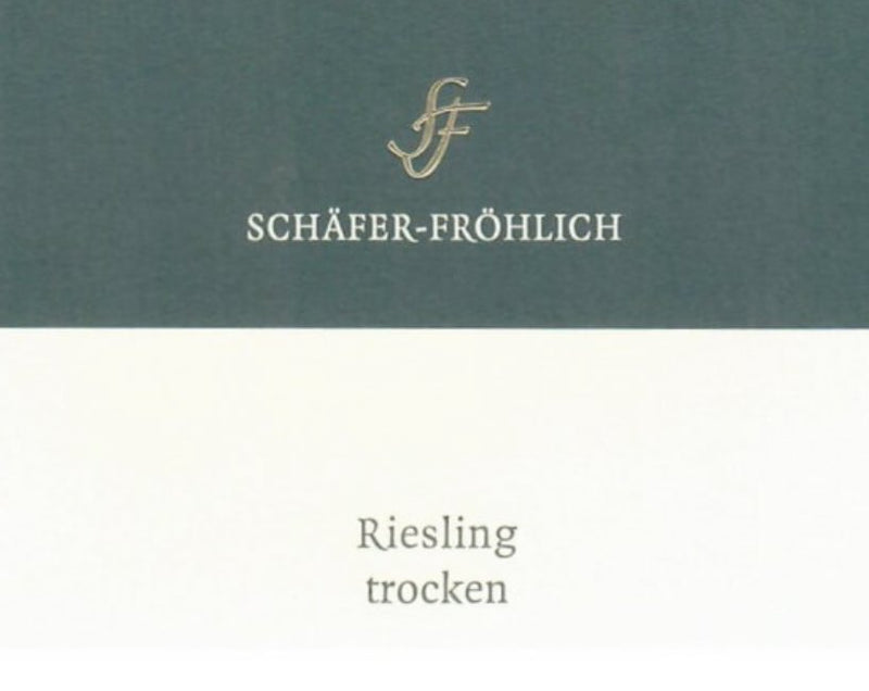 Schafer-Frohlich Estate Riesling Trocken 2023 - 750ml