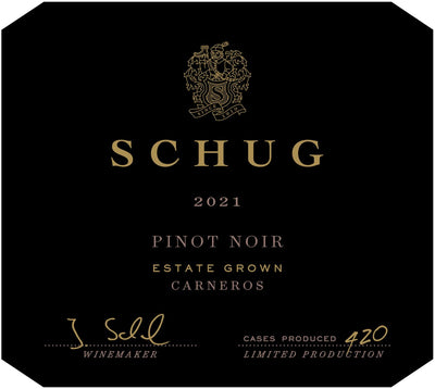 Schug Estate Grown Carneros Pinot Noir 2021 - 750ml