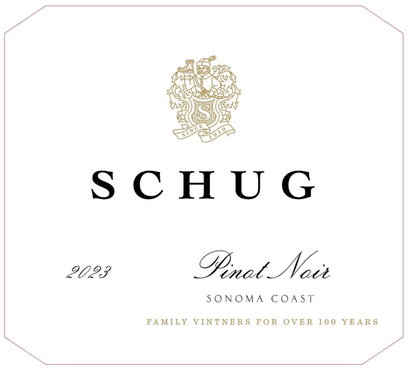 Schug Pinot Noir Sonoma Coast 2023 - 750ml