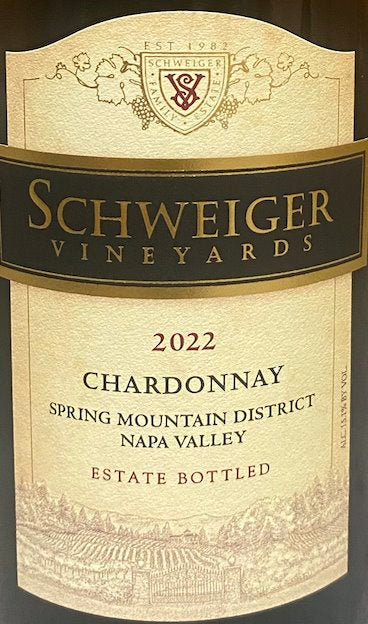 Schweiger Chardonnay 2022 - 750ml