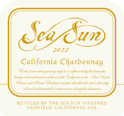 Sea Sun Chardonnay 2022 - 750ml