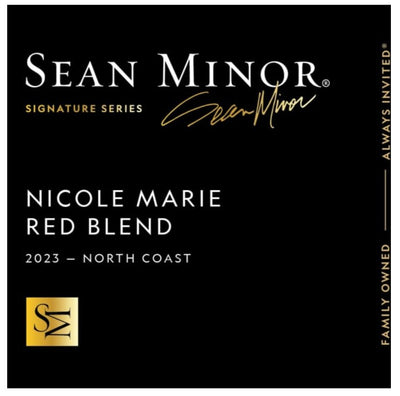 Sean Minor Nicole Marie Red Blend 2023 - 750ml